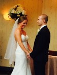 The gorgeous couple. 